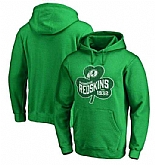 Men's Washington Redskins Pro Line by Fanatics Branded St. Patrick's Day Paddy's Pride Pullover Hoodie Kelly Green FengYun,baseball caps,new era cap wholesale,wholesale hats